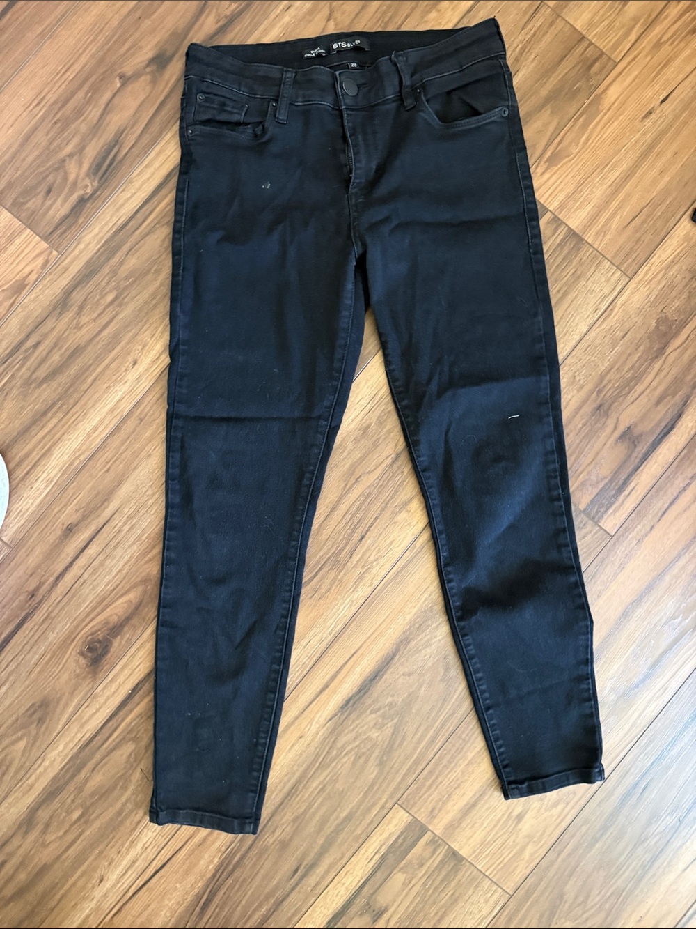 STS Blue Women’s Black Skinny Jeans - Stretch Slim Ankle